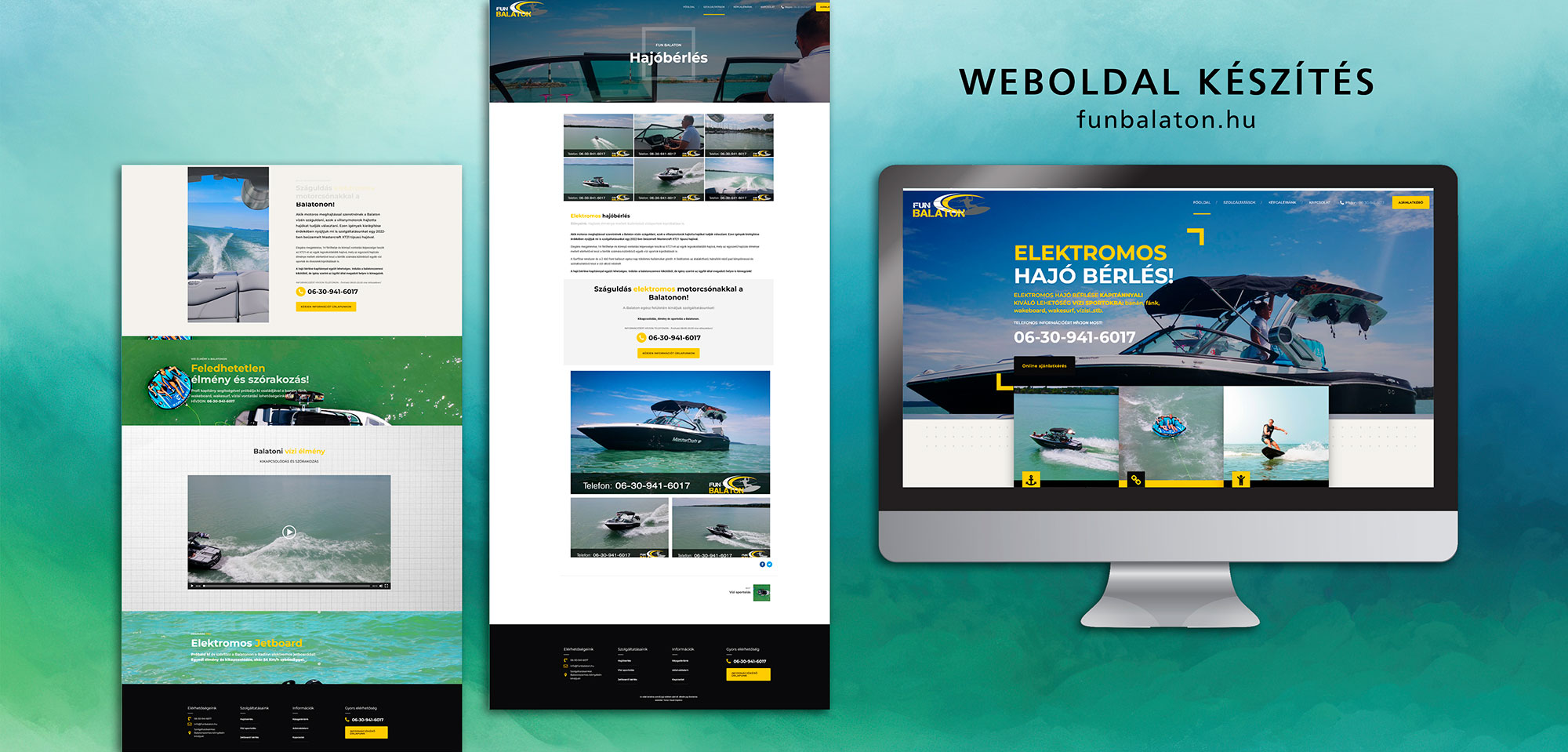 Weboldal készítés referencia